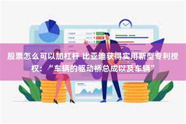 股票怎么可以加杠杆 比亚迪获得实用新型专利授权：“车辆的驱动