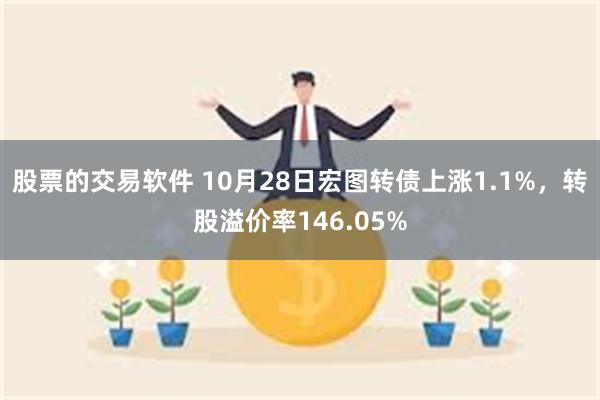 股票的交易软件 10月28日宏图转债上涨1.1%，转股溢价率