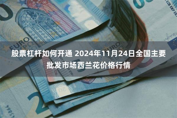 股票杠杆如何开通 2024年11月24日全国主要批发市场西兰